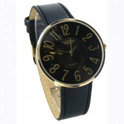 NY London Ladies Leather Strap Watch PI-2015 Assorted