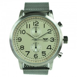 NY London Classy Men's Metal Wrist Watch PI-7533 Assorted